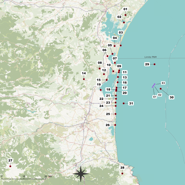 carte des points de vue